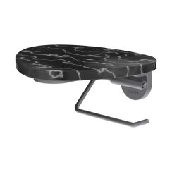 Laufen Ada portarrollos de papel higiénico acero-negro HF506791506060