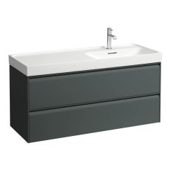 Laufen Meda armario 118x45x51.5 cm suspendido, para lavabo gris H4217620112661