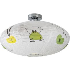 Rabalux Froggo lámpara de techo 1x40 W blanco-multicolor 71068
