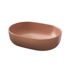 Cersanit Moduo lavabo 50x35.5 cm oval sobre encimera mate K116-131