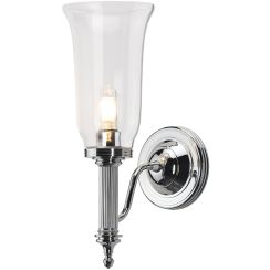 Elstead Lighting Carroll lámpara de pared 1x3 W cromo BATH-CARROLL2-PC