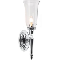 Elstead Lighting Dryden lámpara de pared 1x3 W cromo BATH-DRYDEN2-PC