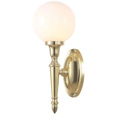 Elstead Lighting Dryden lámpara de pared 1x3 W latón BATH-DRYDEN4-PB