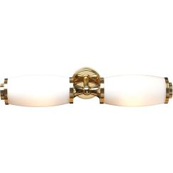 Elstead Lighting Eliot lámpara de pared 2x3 W latón BATH-ELIOT2-PB