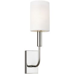 Elstead Lighting Brianna lámpara de pared 1x60 W níquel FE-BRIANNA1-PN