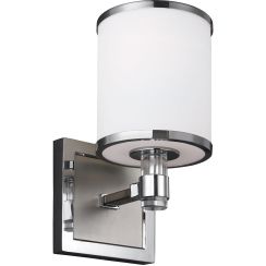 Elstead Lighting Prospect Park lámpara de pared 1x60 W cromo-níquel FE-PROSPECT-PARK1