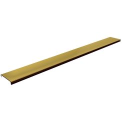 Schedpol Base Gold Shine Range cubierta para desagüe lineal 110 cm dorado 10.058/DPZP