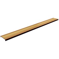 Schedpol Base Copper Brushed Range cubierta para desagüe lineal 90 cm cobre 10.053/DPMS