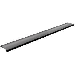 Schedpol Base Graphite Brushed Range cubierta para desagüe lineal 80 cm grafito 10.052/DPGS