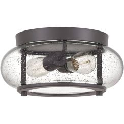 Elstead Lighting Trilogy plafón 2x40 W marrón QZ-TRILOGY-FS-OZ