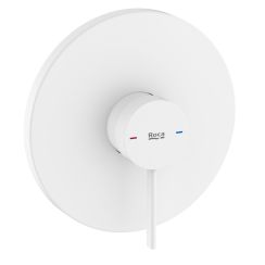 Roca Ona grifo para ducha empotrado blanco A5A2B9EB00