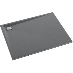 Schedline Libra Anthracite Stone plato de ducha rectangular 90x80 cm antracita 3SP.L1P-8090/A/ST