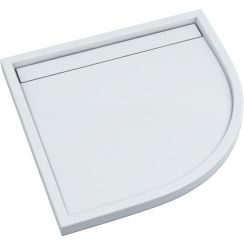 Schedline Estra plato de ducha semicircular 90x90 cm blanco 3SP.E3O-9090