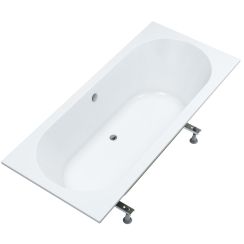 Schedline Celestia bañera rectangular 170x75 cm blanco 3WSP.C1P-17075