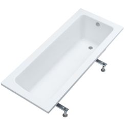 Schedline Praia bañera rectangular 160x75 cm blanco 3WST.P1P-16075
