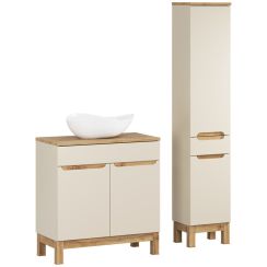 Conjunto armario Comad Bali Cashmere BALI CASHMERE 80-35-2D1S, armario Comad Bali Cashmere BALI CASHMERE 82-80-46-2D, CLOUD FREE WHITE ( E-6588 ), BLAT UN. 89-80-B WOTAN