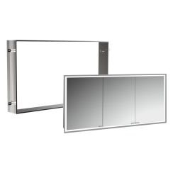 Conjunto armario Kronenbach Cube 2.0 KB100213CR, marco para instalación empotrada de espejo Colador para desagüe Kronenbach Cube 2.0 NU1000034NU