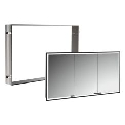 Conjunto armario Kronenbach Cube 2.0 KB100228MB, marco para instalación empotrada de espejo Colador para desagüe Kronenbach Cube 2.0 NU1000032NU