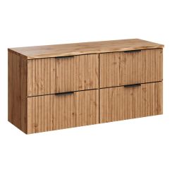 Conjunto armario Comad Adel Oak ADEL OAK 82-60-B-2S, encimera sobre armario Comad Nature Wotan NATURE WOTAN 89-120-46 M