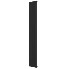 Invena radiador de baño decorativo 200x48 cm negro UG-10-C20