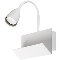 Rabalux Tacito lámpara de pared 1x25 W blanco 71090