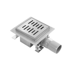 Rea Line desagüe puntual 15 cm acero REA-G6205