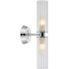 Markslöjd Rimini lámpara de pared 2x20 W cromo 109027