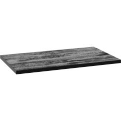 Defra Uni encimera sobre armario 90x46 cm negro 125-F-09003