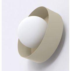 Emibig Lulu lámpara de pared 1x8 W beige 1537/K1