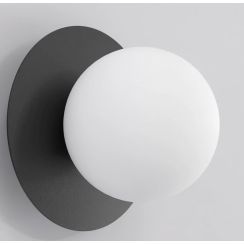 Emibig Americana lámpara de pared 1x8 W negro 1553/K1