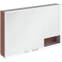 Villeroy & Boch My View+ armario 120x16.8x75 cm con espejo rojo A48112AH
