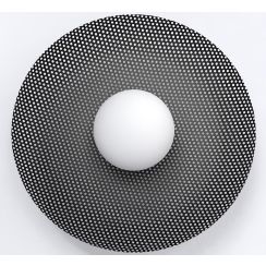 Emibig Vibez lámpara de pared 1x8 W negro 1540/K1