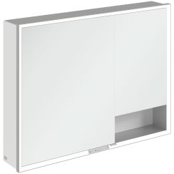 Villeroy & Boch My View+ armario 100x16.8x75 cm con espejo blanco A48110VE