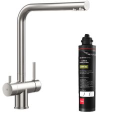 Conjunto grifo para filtro de agua Teka Uni 116030084, filtro para fregadero Teka TWF 118510000