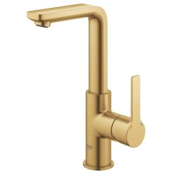 Grohe Lineare grifo para lavabo de pie Brushed Cool Sunrise 23296GN1