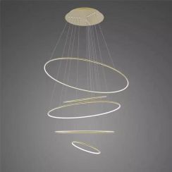 Altavola Design Ledowe Okręgi lámpara colgante 5x W oro LA085/P_120_in_4k_gold
