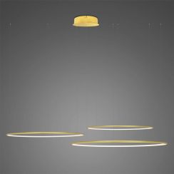 Altavola Design Ledowe Okręgi lámpara colgante 3x113 W oro LA075/CO3_120_in_3k_gold_dimm
