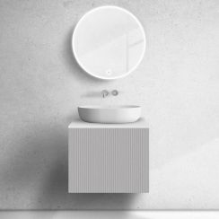 Conjunto armario Oltens Lun 60027900, encimera sobre armario Oltens Lun 63024000