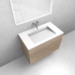 Conjunto armario Oltens Lun 60033060, lavabo Oltens Stila 40201900