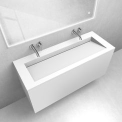 Conjunto lavabo Oltens Stila 40204900, armario Oltens Lun 60035000