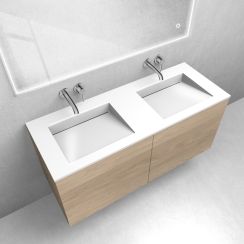 Conjunto armario Oltens Lun 60035060, lavabo Oltens Stila 40205000