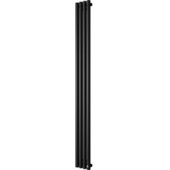 Instal Projekt Pilaro V radiador de baño decorativo 180x39 cm negro PIOV-180/08C31