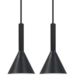 Nordlux Kelvis lámpara colgante 2x12 W negro 2612723003
