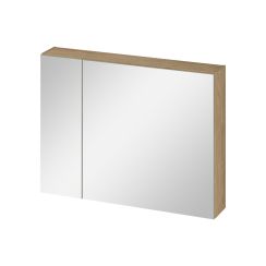 Cersanit Ovida armario 79.4x14.1x59.2 cm con espejo roble S1058-016