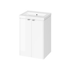 Cersanit Ovida lavabo con mueble 50 cm blanco S4047-001