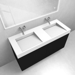 Conjunto lavabo Oltens Stila 40004900, armario Oltens Lun Rilla 60030300 OLD