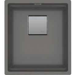 Franke Kanon fregadero de granito 46x41 cm gris/grafito/ónix 125.0749.648