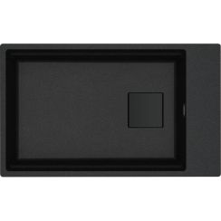Franke Kanon fregadero de granito 76x46 cm gris/grafito/ónix 125.0749.674