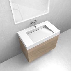Conjunto armario Oltens Lun 60033060, lavabo Oltens Stila 40001900