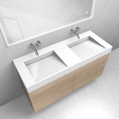 Conjunto lavabo Oltens Stila 40004000, armario Oltens Lun 60035060